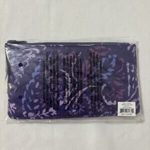 Vera Bradley Paisley Amethyst Ultimate ID Card Case NWT